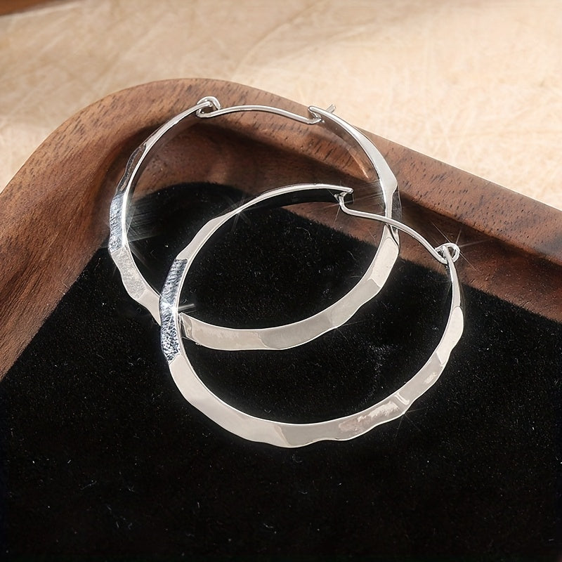 TEMU Hoop Earrings - Boho -daniellerosebean - Thick Hoops - Small - Large - Jewelry