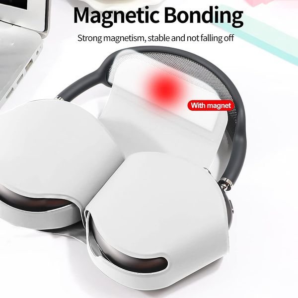 For Max Smart Protective Cover PU Leather Cases Soft Headphone Bags Earphone Accessories