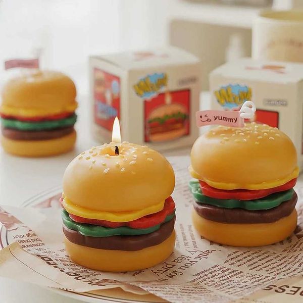 New Arrival Hamburger Aromatherapy Candles Z250106
