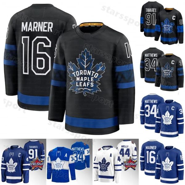 Mitch Marner Maple Leav 2024-25 Hockey Jersey Domi David Kampf Matthew Knies Max Pacioretty William Nylander Morgan Rielly Joseph Woll Pontu