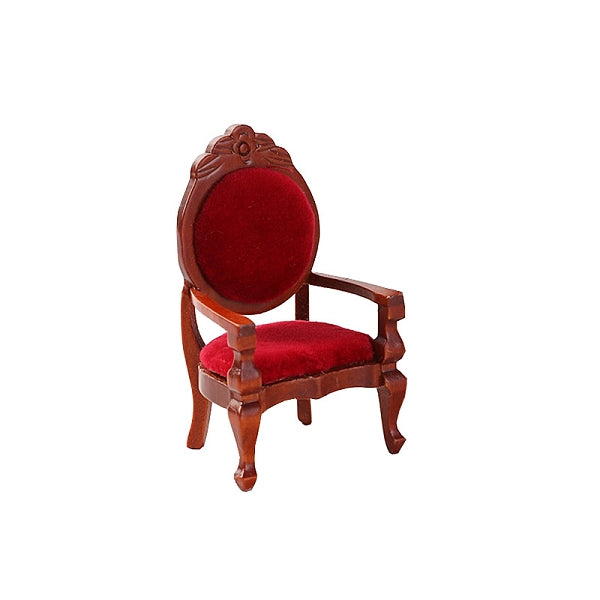 Wood Armchair Miniature Ornaments