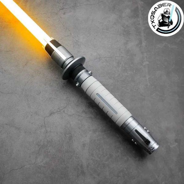 LED Toys TXQSABER Neo pixel floating point Lightsaber SNV4 Bluetooth Metal Hilt cartridge multiplier Blaster lazer sword children Xmas games