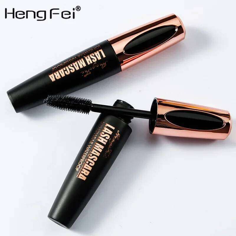 HENGFEI 4D Lash Long Wear Thick Slender Curling Dry Quick Black Waterproof Anti-Sweat Non-Sdge Mascara X250722