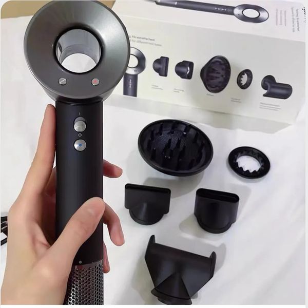 5 in 1 rotating connected nozzles Salon design Negative Ion Motor Hair Constant Temperature Dryer