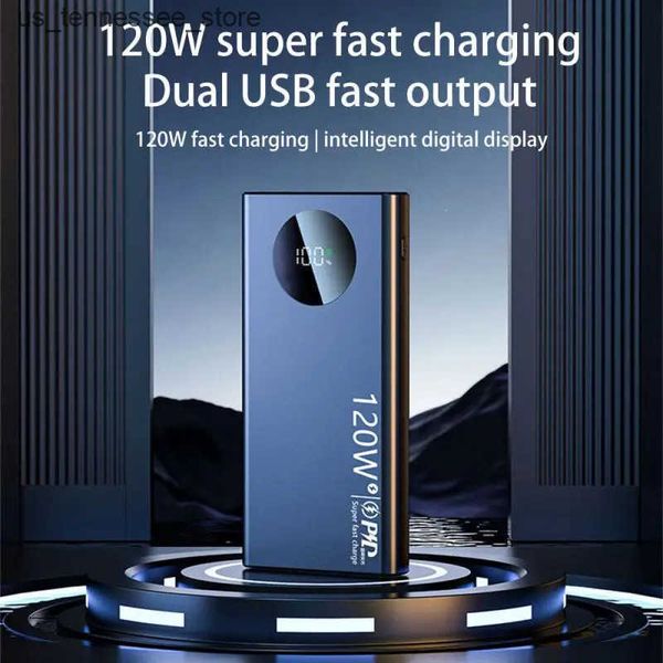Cell Phone Power Banks 50000mAh Slim Lightweight Power Bank 120W Fast Charging - Uninterrupted Power Supply Mobile Accessories J241123
