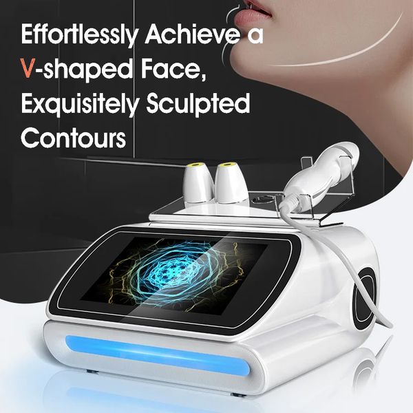 Wide Application Single Handle HIFU RF Skin Rejuvenation Precise V Face Shaping Wrinkle Fine Line Smoothing Beauty Youthfulness Device