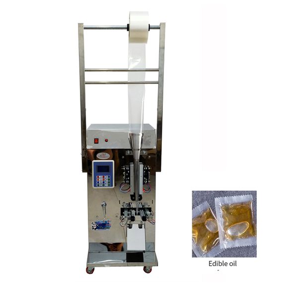 Vertical Liquid Packing Machine Fill Form Seal Sachet Automatic Quantitative Oil Vinegar Water Packaging Machine