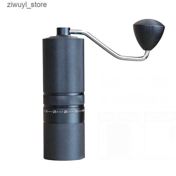 Manual Coffee Grinders Coffee Bean Grinder Portable Stainless Steel Crank Hand Coffee Grinder Kitchen Tool Grinder L240910