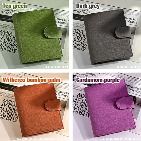 A7 Notebook Loose-Leaf Budget Binder Book Agenda Planner Book Wallet Envelope For Saving Money Cash Holder Organizer Po Album 250116