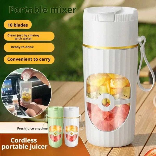 Small electric juice cup household portable wireless multifunctional juice extractor charging electric juice mixer W241025