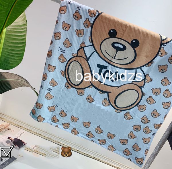 Designer Baby Toddlers Blankets Boy Girl Children Knitted Jacquard Kids Air Conditioner Cotton Soothing Blanket Mattress Carriage Swaddg 115