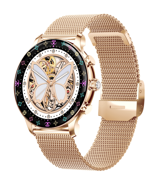 Y55 Women&#039;s Smartwatch with Full Touch Screen - HD Display, Heart Rate & Blood Pressure Monitor, Over 100 Sports Modes, IP67 Waterproof