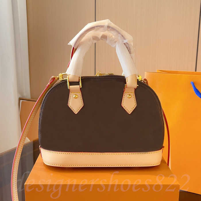 Evening Bags Totes High Quality Designer bag Alm Womens Luxury bb tote bag BB Designer Shell Bag Womens Shoulder Handbag Luxury crossbody bag checke