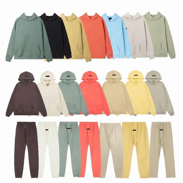 Designer Sweatshirts gray hoodie Mens Hoodies Silicone Labels Skateboarding Sweatshirts Casual Loose Clothing Hooded Cotton Sweatshirts Men&