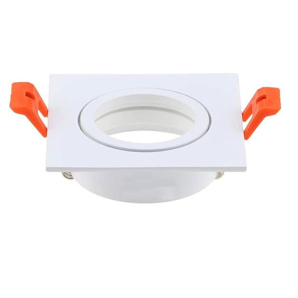 MR16 Lighting Accessories Cup Bracket Spot Light Brackets Face Ring GU10 Lamp Cups Bracketr Car Aluminum Face Ring Embedded Ceiling Light Ho