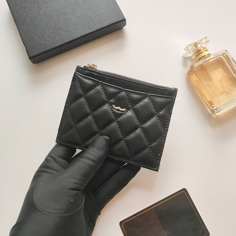 10A Designer Card Holder Wallet Credit Cardholder Women Mini women Wallet High quality leather Pocket Organizer Card Holders Luxury Purses Coin Cash