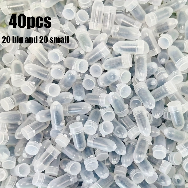 TEMU 40pcs 20 Large + 20 Small Quick Tire Repair Kit, Spiral Tire Repair Nails, Suitable For Cars, Motorcycles, Electric Vehicles, Bicycles, Etc.