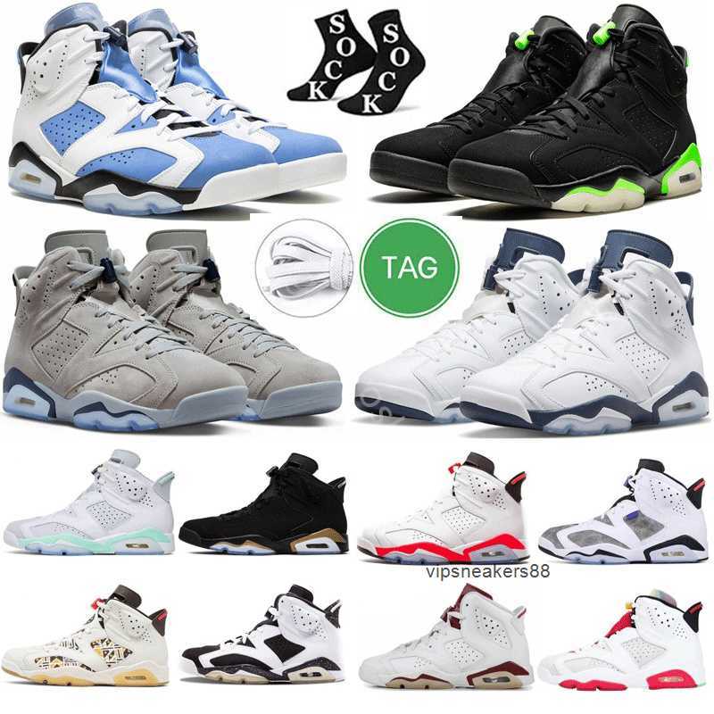 Red Oreo men Basketball Shoes 6 6s Pony Hair Varsity Carmine University Blue Gold Hoops Georgetown Midnight Navy Cactus Black Infrared women hight c