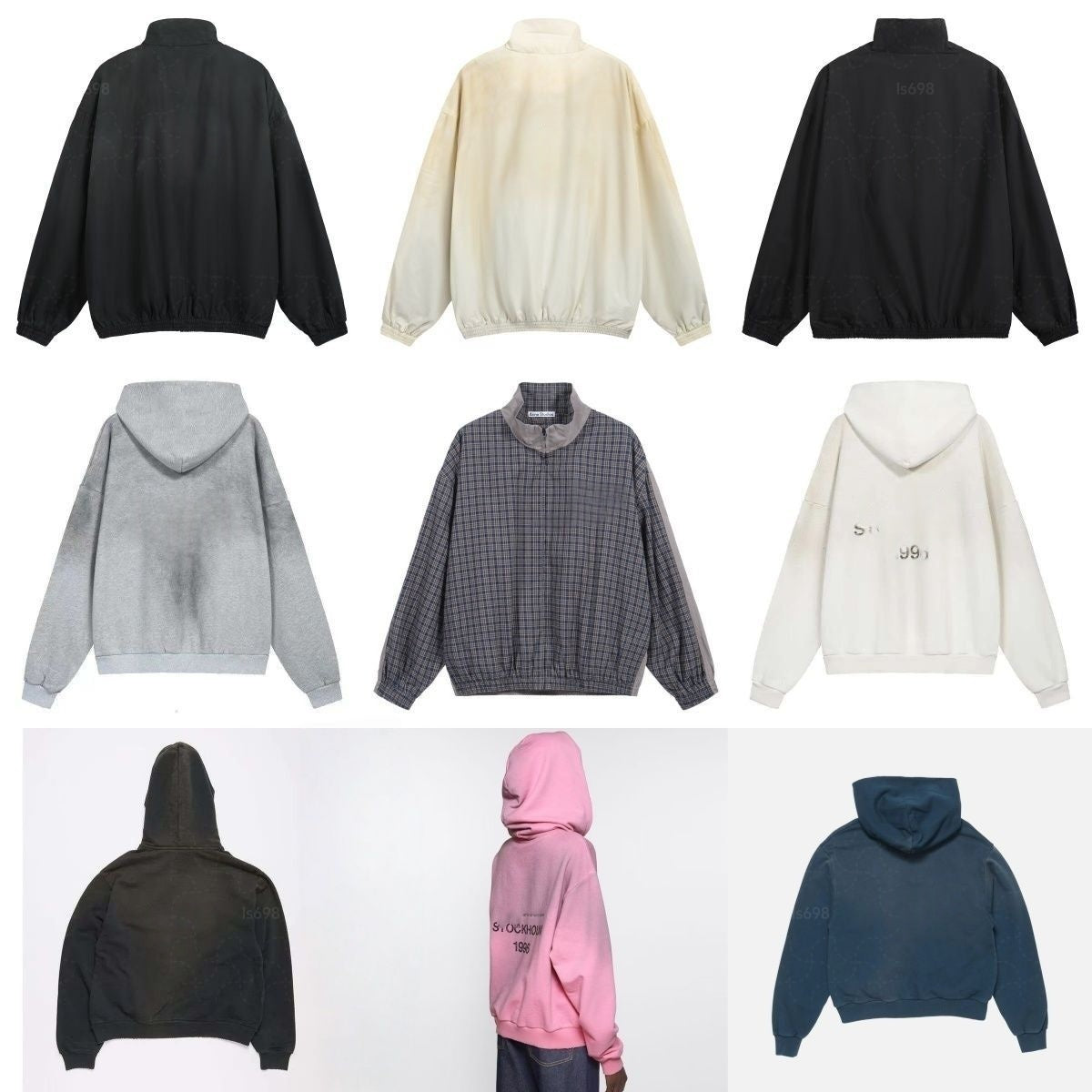 Studios 1996hoodie designer streetwear hooded black hoddie for hoodiesman crew neck cotton letter breathable spring autumn clothes tops 1996 sweatsh