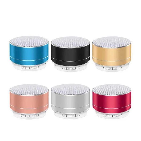 Loudspeaker box A10 Wireless -cpatible Subwoofer Outdoor Mini Portable Speaker Ra Music Sound Box Aluminum Alloy Colorf Speaker Z241128