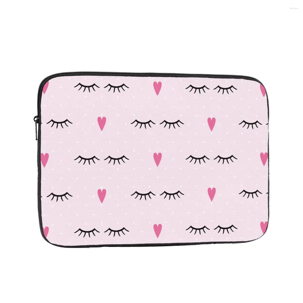 Backpack Laptop Notebook Bag Case Cute Closed Eyes Computer er Sleeve Cartoon Beauty Eyelash 12 13 15 17 Inch Shockproof