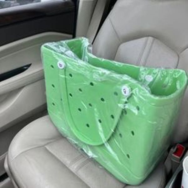 Summer Large Women Designer Bogg Bag Luxury Eva Tote Shopping Basket Bags Lady Storage Washable Beach Silicone Bog Purse Eco Jelly Candy GG9