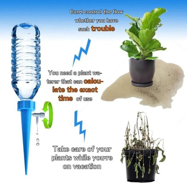 Watering Equipments Auto Drip micro Irrigation Watering System Dripper Spike Kits Garden Household Plant Flower Automatic Waterer Tools for