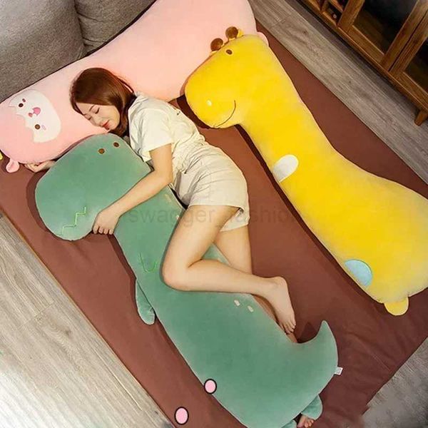 Lovely Cartoon Animal Side Sleep Body Pillow Soft Cozy Throw Pillows Girlfriend Schoolmate Gift Long Pillows Cute Birthday GiftsB270720