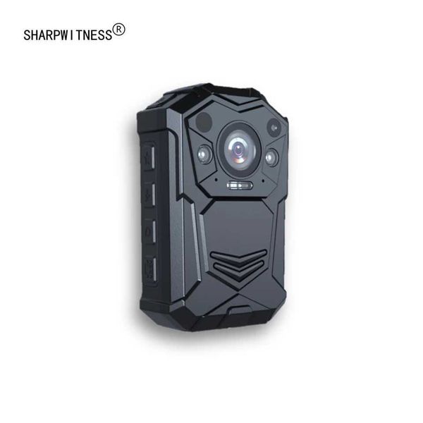 Sports Action Video Cameras SHARPWITNESS 1080P 64GB Body Camera With 2inch Screen and Night Vision 3500mah battery for 14 Hours Recording ti