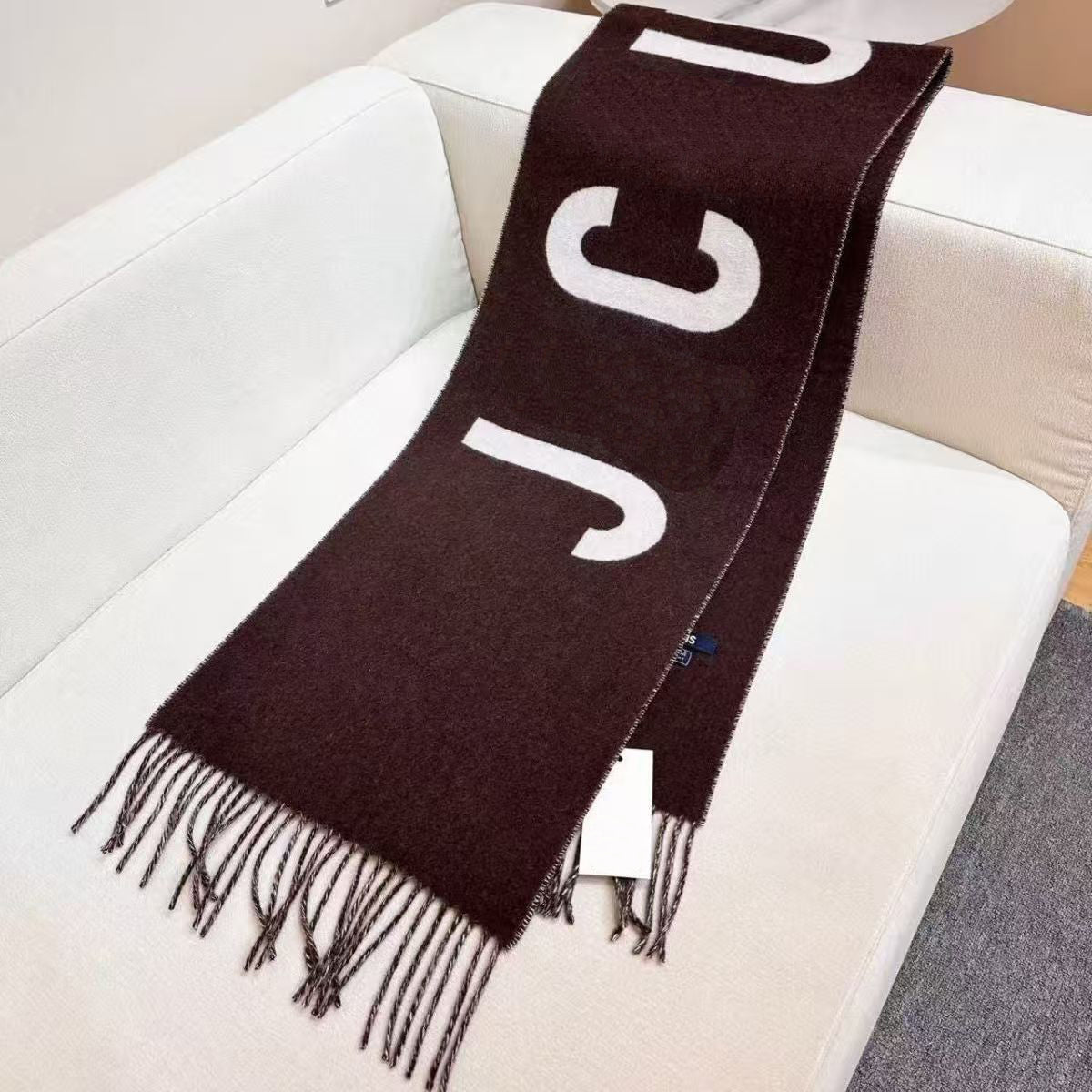 Scarf designer scarf women&#039;s and men&#039;s scarves letter scarf 2025 new check patterns warm thick versatile neck wraps shawls couples&#039; i