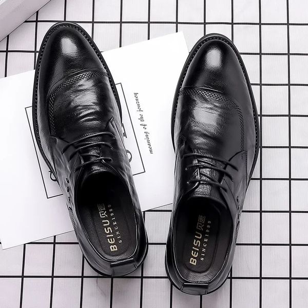 Dress Shoes for Men Shoes Mens Genuine Leather Business Formal Oxfords Footwear Man High Quality Leather Loafers Zapatos Hombre 250120