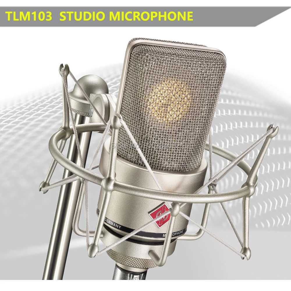 Microphones TLM 103 Large Diaphragm Condenser MicrophoneProfessional Tlm103 Studio Microphone For Radio Announcers S2411261
