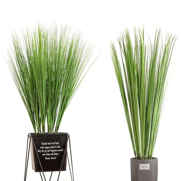 Artificial Plants PVC Onion 5Pcs-Lot Grass Pot Home Accessories Wer Arrangement Fake Greenery Garden Decoration