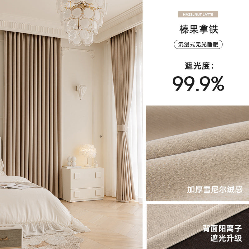 A792 Panels Solid Color Blackout Curtain with Heat Insulation&UV Protection - Grommet Top, Perfect for Living Room, Bedroom