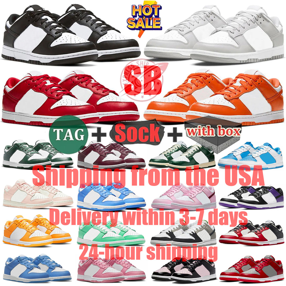Shipping from the USA SB shoes Brand Designer shoes Men Women Sneakers Skateboarding shoes Casual shoes Basketball shoes size 36-48 Duty-Free Delive