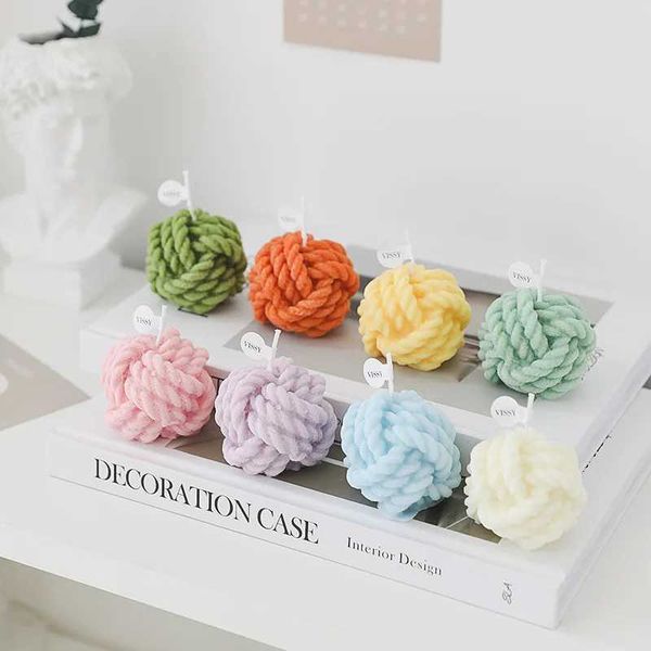 Candles Pure handmade aromatherapy small wool soybean wax multi-color selection candles three sets accompanied by hand gifts gift b Z241228