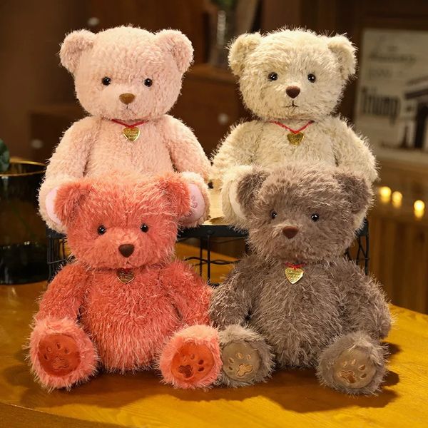 Cartoon teddy bear plush toy doll, mink plush bear cloth doll, giving birthday gifts to girls and children, wholesale of dolls