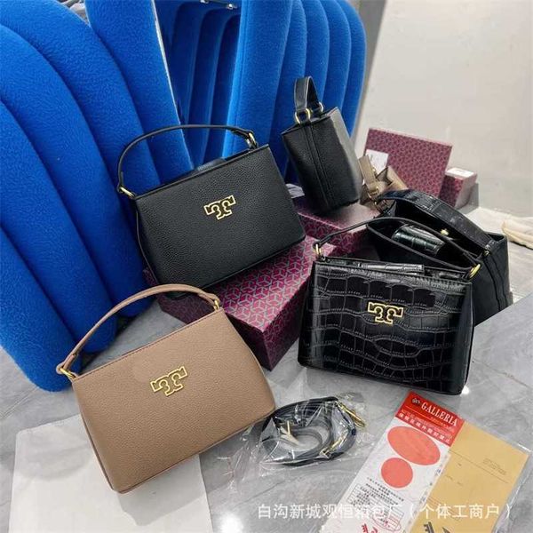 Designer 2025 New Dai Fei High Version Womens Crocodile Litchi Pattern Large Capacity One Shoulder Crossbody Bag HandbagQSK8PO3E1