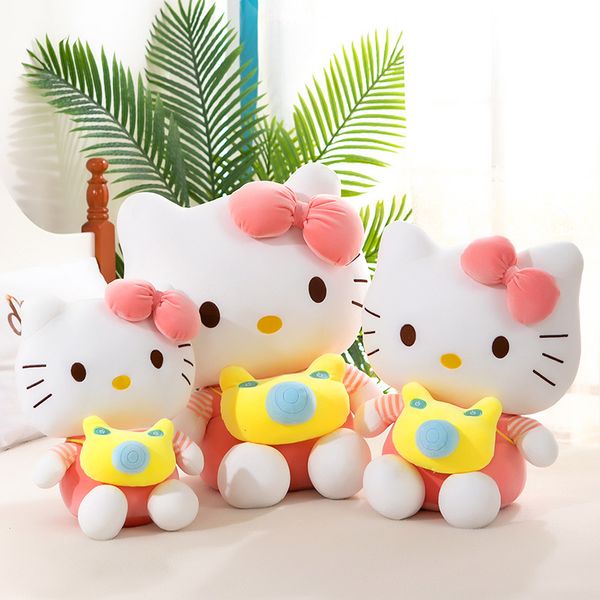 2024 Hot Sale Wholesale 35cm Camera Cat for More Sizes plush Toys Children&#039;s Games Playmates Holiday Gifts Room Decor Holiday Gifts