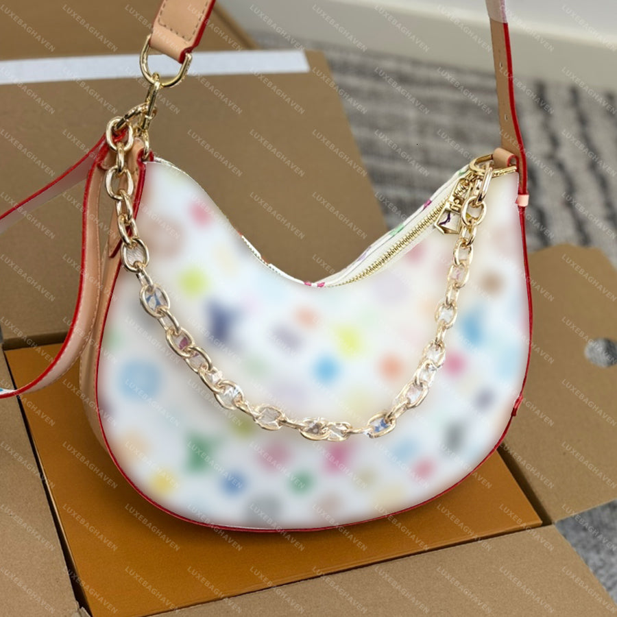 Designer Cookie Bag Handbag Luxury Small Handbag Classic Chains Print Letter Shoulder Bag Women Elegant Bag Fashionable Casual Doll Pattern Crossbod