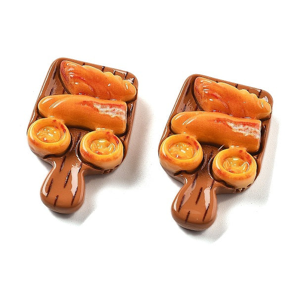 Süße Mini-Cabochons aus Harz der Food-Serie