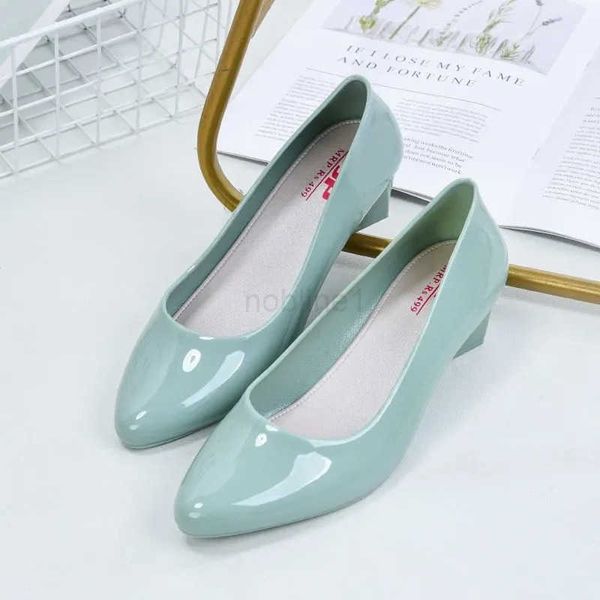 zapatos de mujer wen cute light weight pointed toe cfort rubber beach high heel shoes lady casual waterproof rain shoes ha59 Z241221