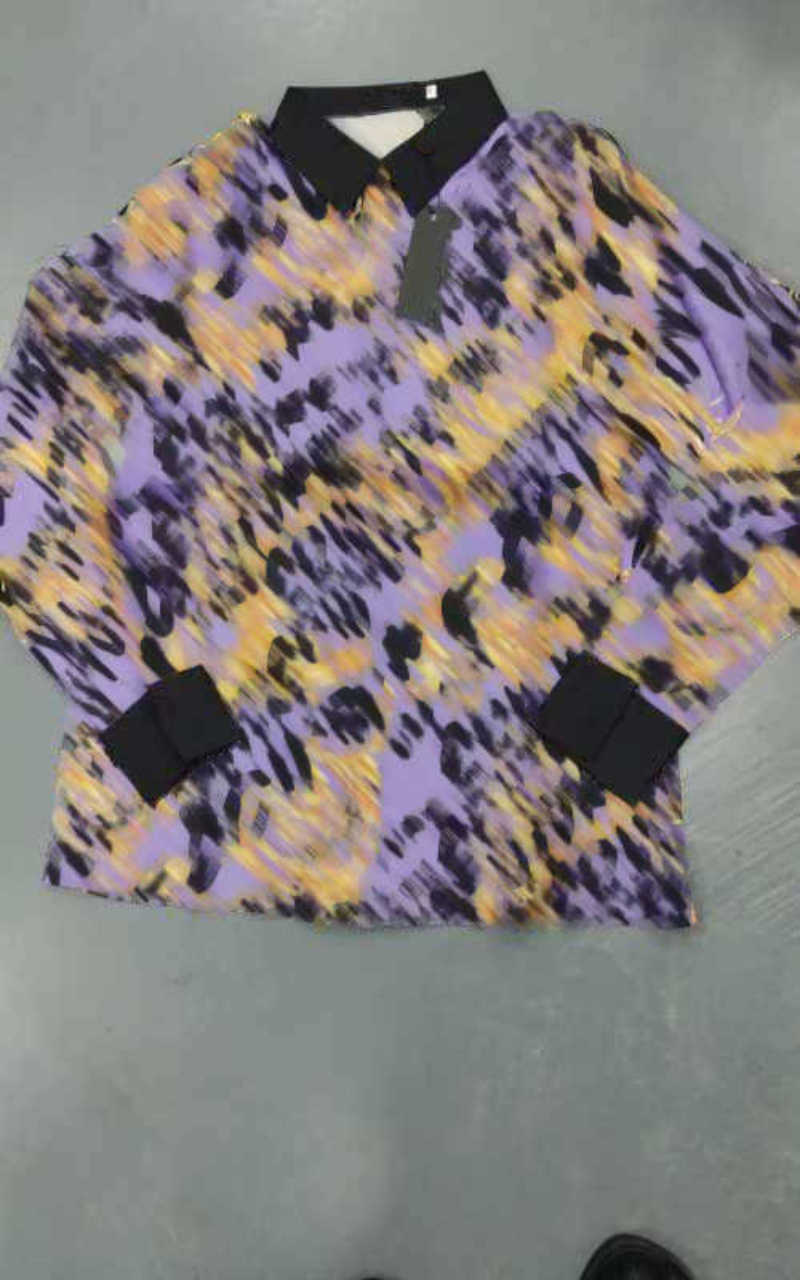 Womens Blouses Shirts Designer Woman Clothes Fashion Lapel Long Sleeve Button Up Cardigan Summer Casual Breathable Shirts Luxury temperament lady Bl