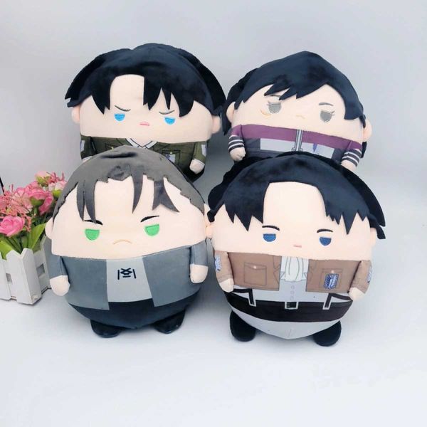 Plush Dolls Attack Titan Plush Doll EREN MIKASA Levi Ackerman Stuffed Toy J241214