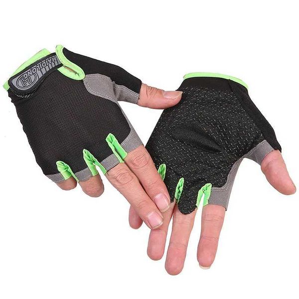 Fingerless gym training gloves mens womens bicycle gloves sports fitness motorcycle Mtb anti slip gloves bicycle accessories CL240923