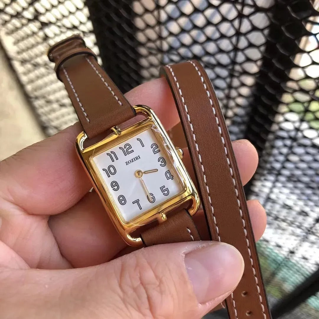 U1 Top AAA Classic Designer Watch New Lady Quartz Watch Ultra Thin Cape Cod Digital Number Clock Women Two Row Real Leather Sapphire Wristwatch Luxu