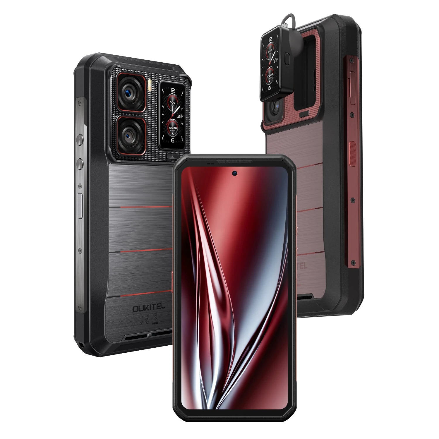 [EU Direct] Oukitel WP300 5G Modular Detachable Earbud-Camping Light 36GB 512GB 108MP Camera 6.78 inch 120Hz 16000mAh 45