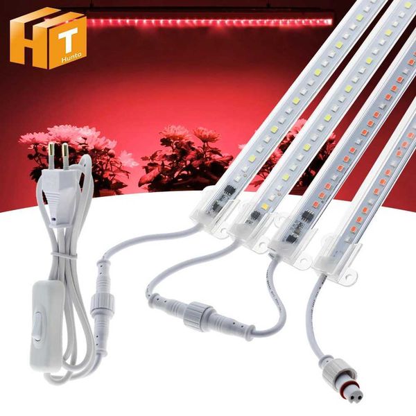 220V LED Grow Light Bar Set For Indoor Outsdoor Plants Growing LED Grow Tube Lighting IP67 Waterproof For Aquarium Greenhouse Y240816