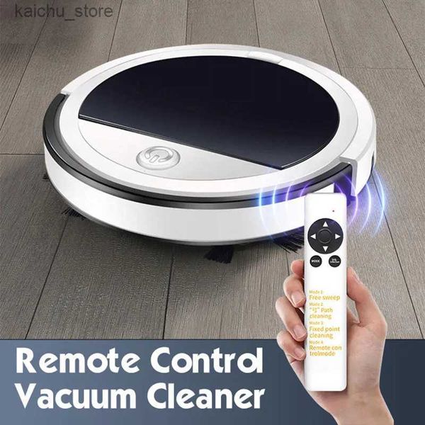 Robot Vacuum Cleaners Household Smart RC Robotic Sweeper Rechargeable Floor Dust Cleaning Automatic Vacuum Cleaner Y240418