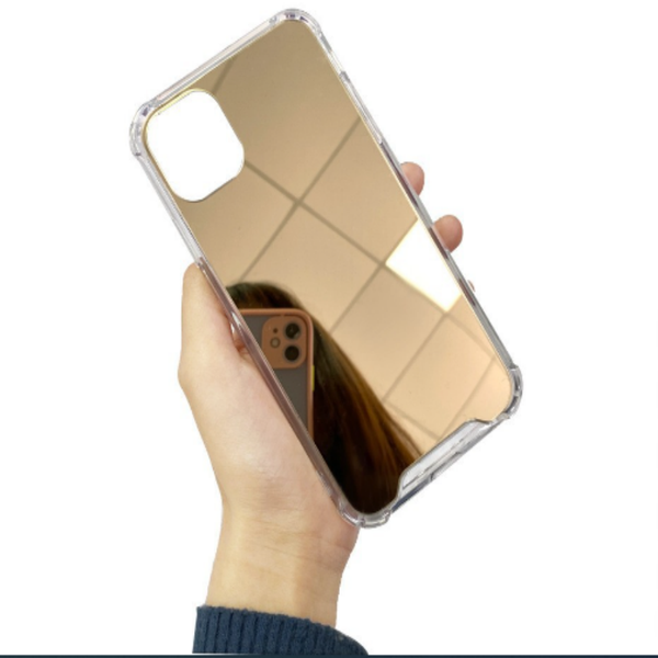 The Newest Electroplated Mirror Fashionable PC Material Waterproof Anti Drop Suitable For Apple 15 14 13 Phone Case #9K 10P